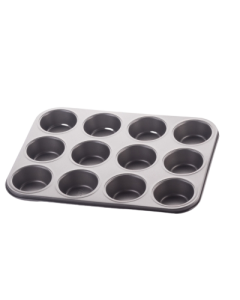 Muffin Shape Moulds X12