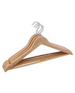 WOODEN CLOTHES HANGERS