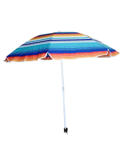 beach umbrella 1.8m Stripped Multi-colour