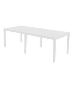 TABLE INDO WHITE 220X90X72CM