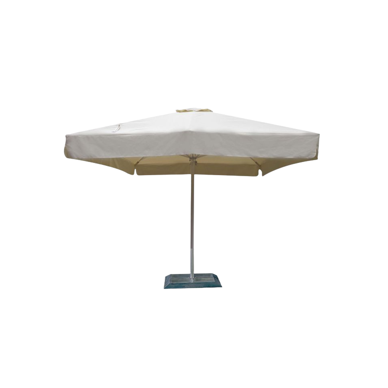 Commercial Outdoor Push-up Parasol 3 X3 Meter with a transparent background 