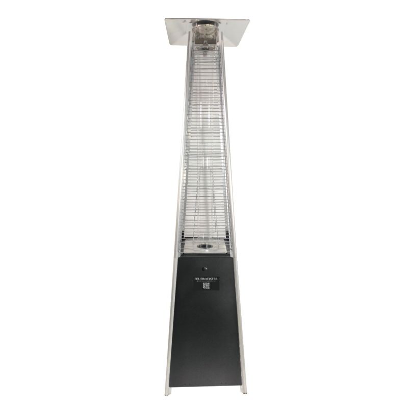 Triangle Flame Tube Patio Heater - Stylish and Effective Heating Solution