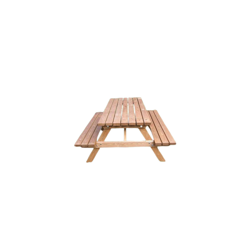 WOODEN A-FRAME PICNIC BENCH – 6 SEATER