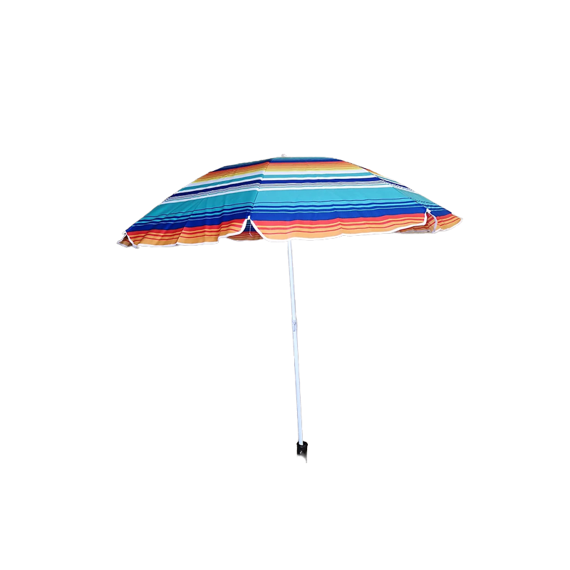 beach umbrella 1.8m Stripped Multi-colour