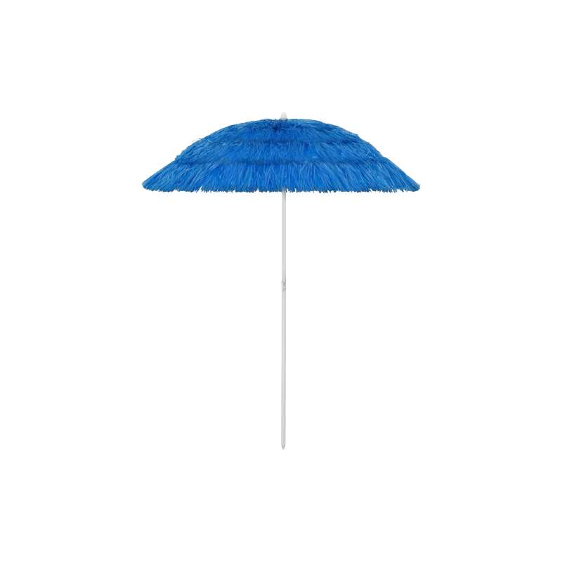 Tropical Beach Parasol Blue 