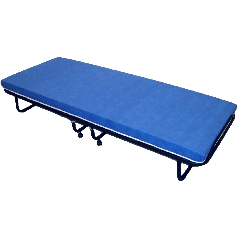 INDOOR FOLDING BED 10CM WITH BLUE MATRESS