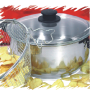 S/S FRYER WITH LID 24CM.